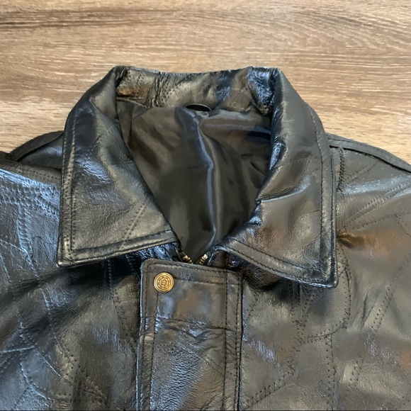 Vintage US Navy Leather Jacket XXL - Picture 3 of 6